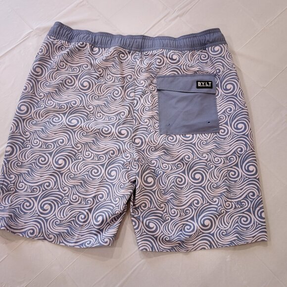 BYLT Basics | Coastal Hybrid Swim Shorts | Pebble Blue | Size Large | NWT - Picture 2 of 8